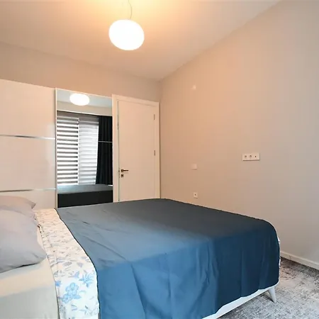 0017 White Sail Cozy 1-bedroom Steps From Yekta Mall In Mahmutlar,