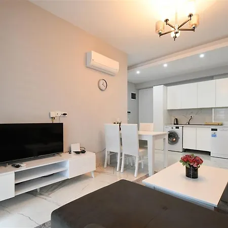 0017 White Sail Cozy 1-bedroom Steps From Yekta Mall In Mahmutlar, * Alanya
