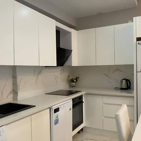 Апартаменты 0017 White Sail Cozy 1-bedroom Steps From Yekta Mall In Mahmutlar,