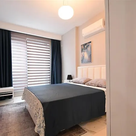 0017 White Sail Cozy 1-bedroom Steps From Yekta Mall In Mahmutlar, Appartement