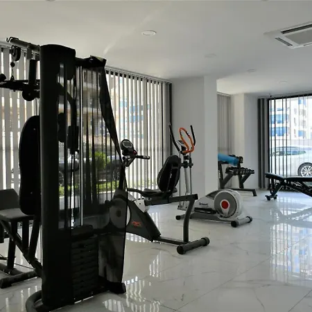 0017 White Sail Cozy 1-bedroom Steps From Yekta Mall In Mahmutlar, Appartement *