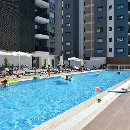 0017 White Sail Cozy 1-bedroom Steps From Yekta Mall In Mahmutlar, * 알란야
