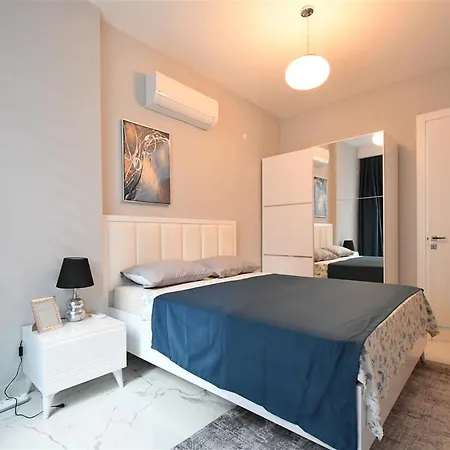 0017 White Sail Cozy 1-bedroom Steps From Yekta Mall In Mahmutlar, * 알란야